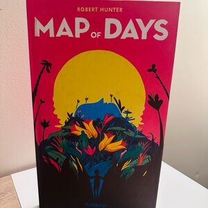 'Map of Days' Illustrated Book - Pink and Yellow